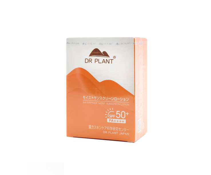 Водостойкий увлажняющий солнцезащитный лосьон DR. PLANT