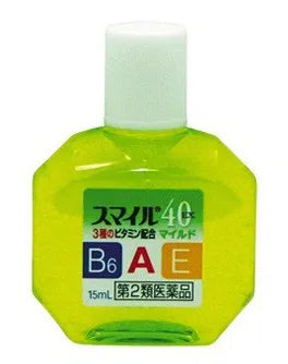 LION Smile 40EX B6AE Мягкие японские глазные капли 15 мл