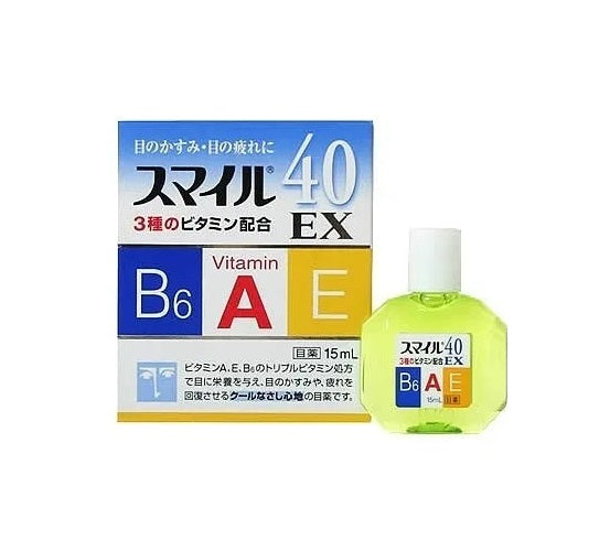 LION Smile 40EX Cool Japanese eye drops 15 ml