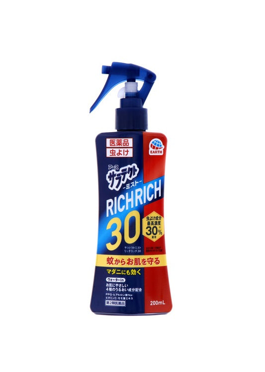 Earth Corporation Saratect Mist Rich Rich 30, 200 мл