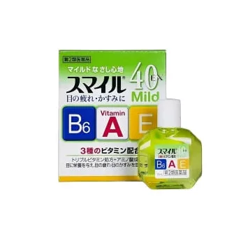 LION Smile 40EX B6AE Мягкие японские глазные капли 15 мл